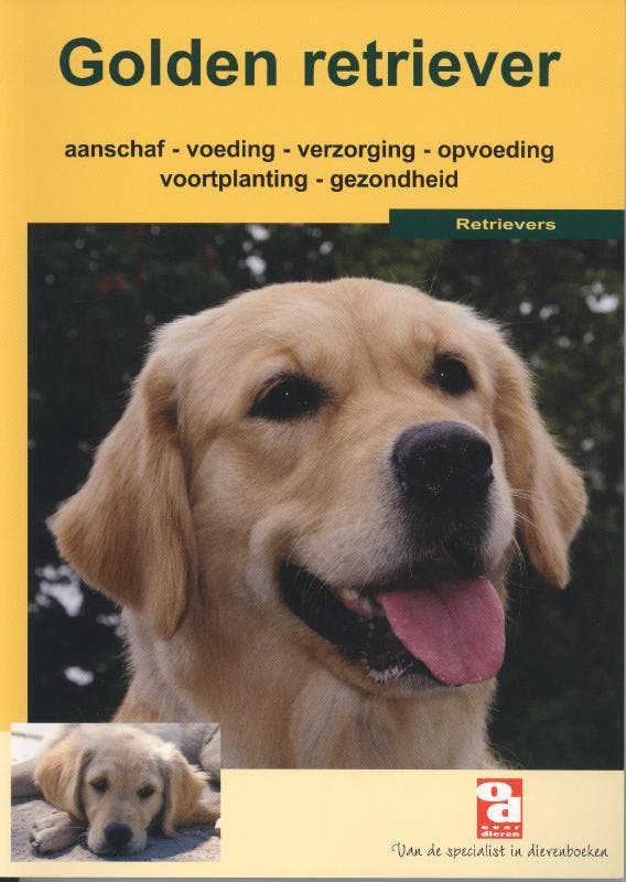 De golden retriever / Over Dieren 9789058210173, Boeken, Hobby en Vrije tijd, Zo goed als nieuw, Verzenden
