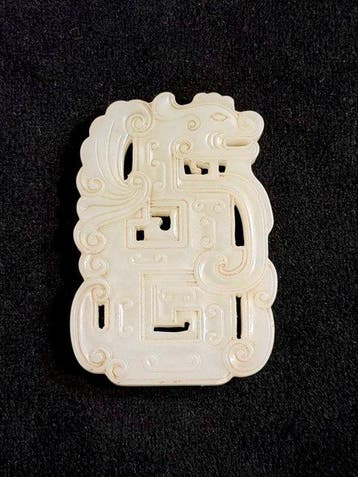 Grote hanger - Jade - China - 20e eeuw