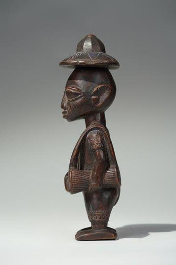 Een houten beeld - Yoruba - Nigeria (Zonder minimumprijs)
