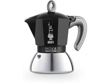 Veiling - Bialetti Moka Inductie Percolator 2 kops - Zwart, Gebruikt