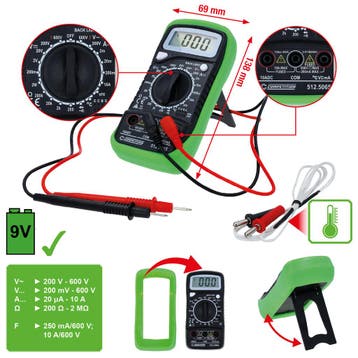 Competition Digitale Multimeter, Verzenden