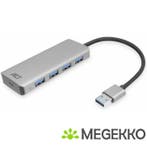 ACT USB-A hub 3.0. 4 poorts USB-A, Verzenden, Nieuw