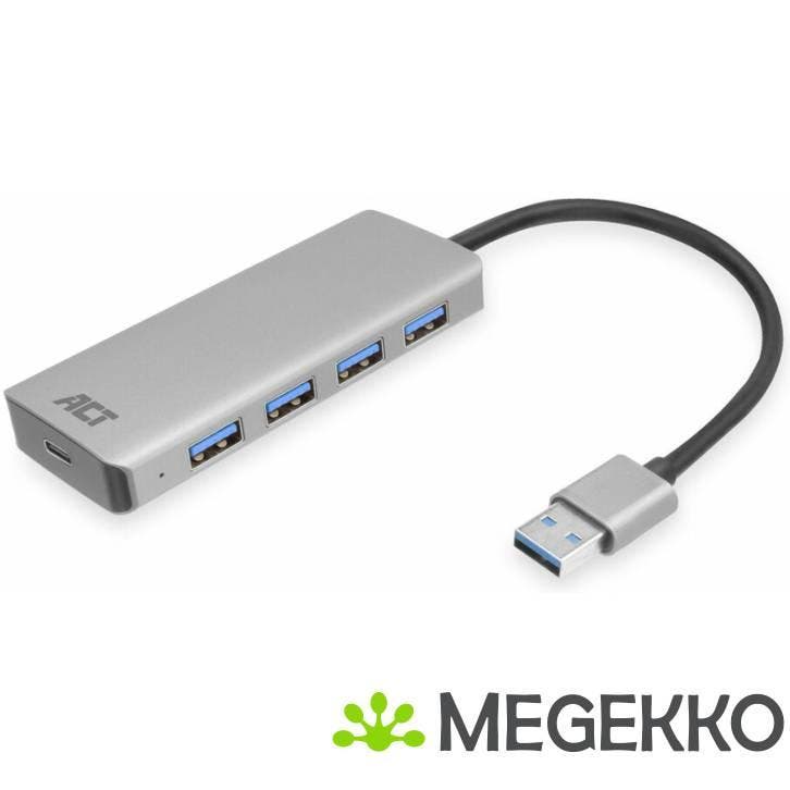 ACT USB-A hub 3.0. 4 poorts USB-A, Informatique & Logiciels, Clés USB, Envoi