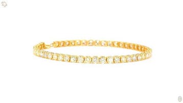Zonder minimumprijs - Armband - 14 karaat Geel goud -
