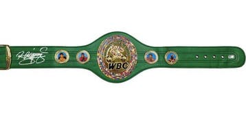 Manny Pacquiáo - Ceinture du championnat du monde WBC verte
