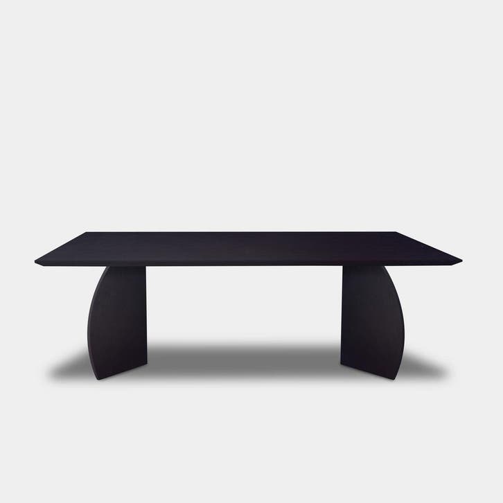 Tafel Rechthoekig Eikenhout  Driehoek  140x90, Huis en Inrichting, Tafels | Eettafels