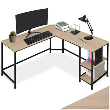 Bureau Hamilton 138x138x75,5cm, Huis en Inrichting, Verzenden, Nieuw