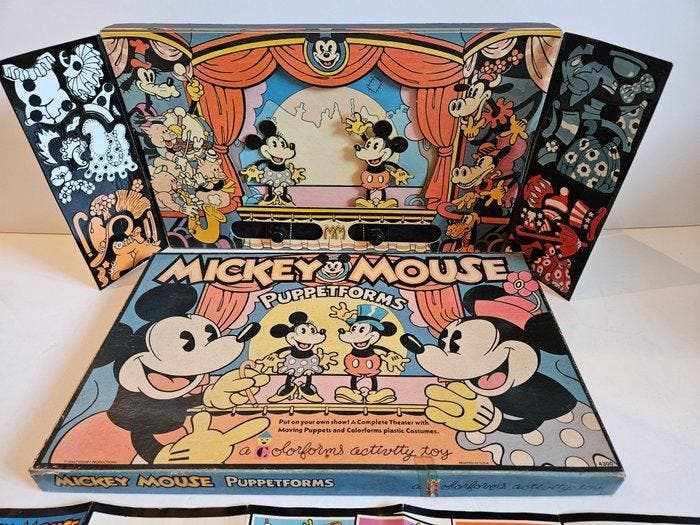 Mickey Mouse - 1 Toy - Colorforms - 1972, Verzamelen, Disney