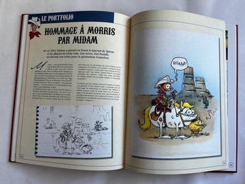 Les Dessous dune création - Lucky Luke - 36x C + ex-libris