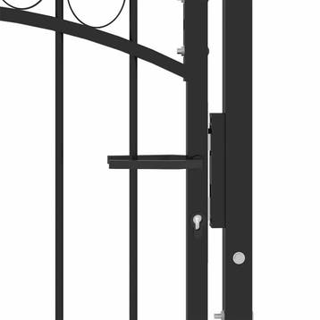 vidaXL Tuinpoorten EMMEN 104 x 98,5 cm Vergrendelbaar, Verzenden, Nieuw