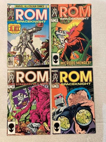 ROM (1979) 8 comics in range # 1 to 68. Bronze Age Gems!, Livres