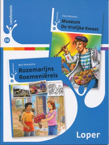 Leesfontein loper E6 Museum en Rozemarijns  (per stuk), Verzenden, Nieuw