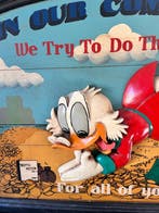 Scrooge McDuck - 1 3D-Walldisplay, Nieuw