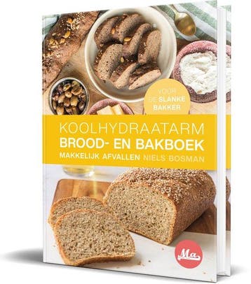 Koolhydraatarm Brood- en Bakboek, Recepten voor de Slanke, Verzenden, Gelezen, Niels Bosman