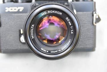 Minolta XD7 + 1,4/50mm | Appareil photo argentique