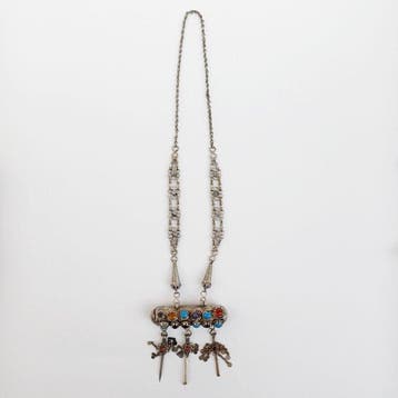 Metaal legering met zilver - Amulet - Islamic amulet