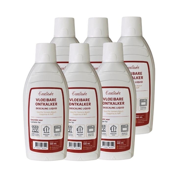 ECCELLENTE Vloeibare ontkalker voor Siemens - 6x500ml -, Elektronische apparatuur, Koffiezetapparaten, Verzenden