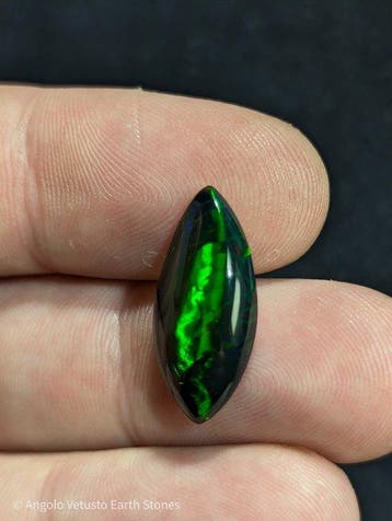 4,80 ct - Prachtige natuurlijke, kostbare zwarte gerookte