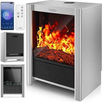 Sfeerhaard elektrisch - Elektrische haard - Met verwarming -, Huis en Inrichting, Verzenden, Nieuw