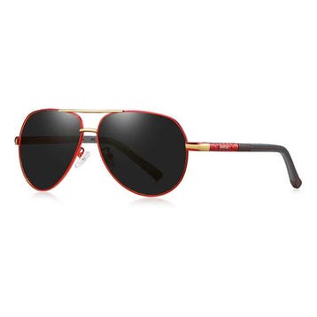 Vintage Shades Zonnebril - Roestvrij Staal Legering, Verzenden