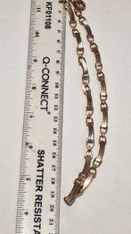 Borstornament - 9 kt. Geel goud