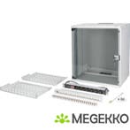 Digitus 19  network bundle, 12U cabinet and equipment, gr, Verzenden