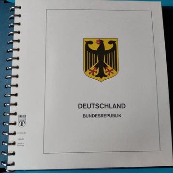 Duitsland 1955/1986 - Album + planken Lindner Duitsland, Postzegels en Munten, Gestempeld