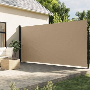 vidaXL Windscherm uittrekbaar 220x600 cm beige, Verzenden, Nieuw