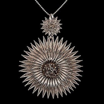 Argent - Collier avec pendentif - Lart ottoman de la