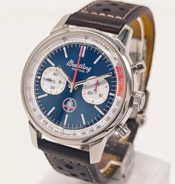 Breitling - Top Time B01 Shelby Cobra 41 mm Blue Dial