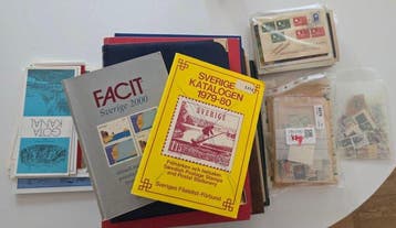 Zweden 1858/1990 - Grote collectie Zweedse albums, specials,