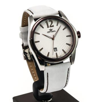 Optima - Swiss Made Watch - OSM247-SCL-1 - Sans prix de, Handtassen en Accessoires, Horloges | Heren, Nieuw