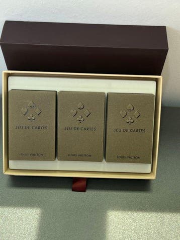 Speelkaarten - Louis Vuitton Jeu de Cartes Three-Deck