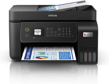 Epson EcoTank ET-4800 Inkjetprinter - 41% goedkoper! Kwal..., Computers en Software, Scannen, Verzenden, All-in-one, Ingebouwde Wi-Fi