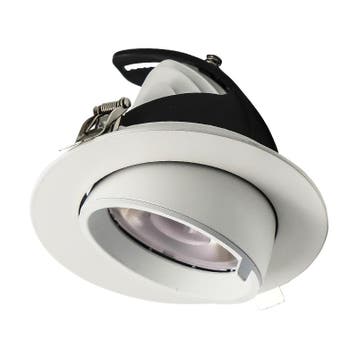 Kantelbare Downlight – CCT-Switch – Ø120 – 20W – 5 Jaar Gar, Verzenden