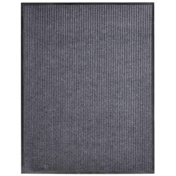 vidaXL Deurmat 117x220 cm PVC grijs, Verzenden