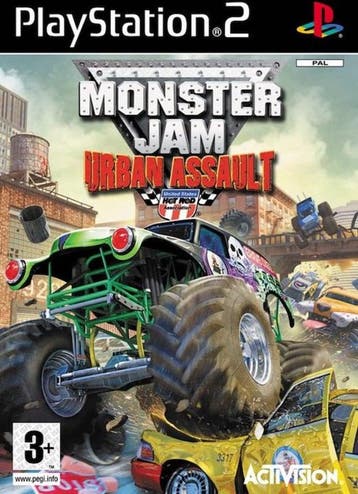 Monster Jam Urban Assault (PS2 Games), Ophalen of Verzenden, Zo goed als nieuw