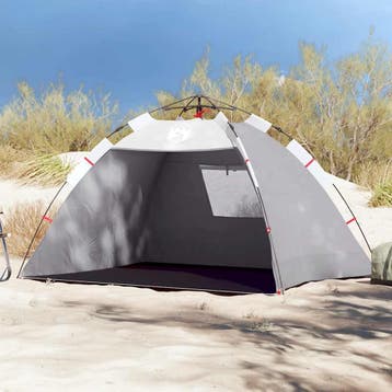 vidaXL Strandtent 2-persoons waterdicht snelontgrendeling, Verzenden, Nieuw
