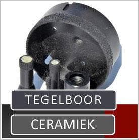Diamant-Tegelboor Keramische tegels Natuursteen., Doe-het-zelf en Bouw, Gereedschap | Zaagmachines, Nieuw, Verzenden