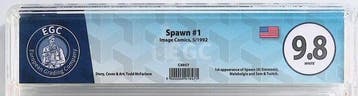 Spawn #1 - EGC 9.8 - 1 Graded comic - Eerste druk - 1992, Boeken, Strips | Comics, Nieuw