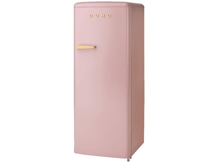 Domo -  Retro Koel-vriescombinatie D - Roze, Elektronische apparatuur, Koelkasten en IJskasten, Nieuw, Zonder vriesvak, 140 tot 160 cm