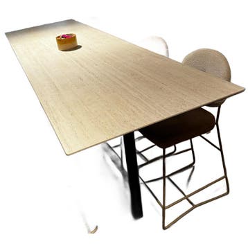 bert plantagie Eettafel Eris - Ongebruikt, Huis en Inrichting, Verzenden, Zo goed als nieuw, Kunststof, 50 tot 100 cm