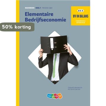 Elementaire bedrijfseconomie deel 1 9789006631579, Verzenden, Edward van Balen