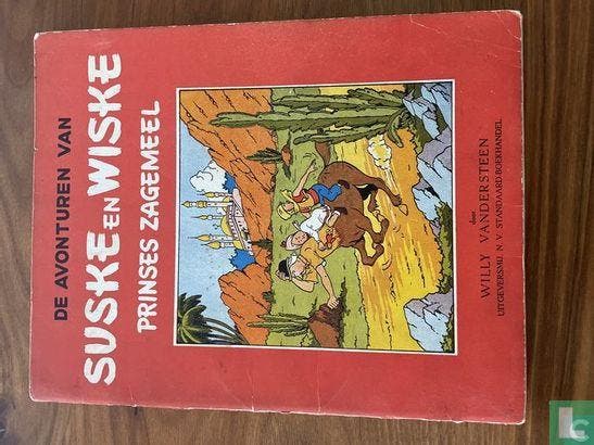 Suske en Wiske - Prinses Zagemeel - 1950, Livres, BD, Envoi