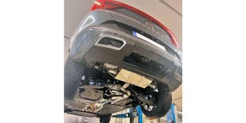 FOX Cupra Formentor KM7 - 4x4 achterdemper kruiselings uitst, Autos : Pièces & Accessoires, Systèmes d'échappement, Verzenden