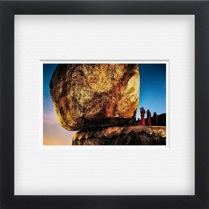Steve McCurry (1950–) - The Golden Rock, Antiquités & Art, Art | Objets design