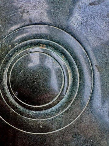 Romain Bronze Miroir, Antiquités & Art