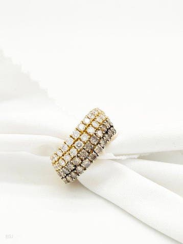 Leo Pizzo - Ring - 18 karaat Geel goud Diamant (Natuurlijk), Nieuw