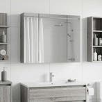 vidaXL Badkamerspiegelkast Grijs Sonoma 60 x 14,5 x 50 cm, Verzenden, Nieuw