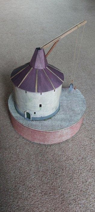 Maquette - Oude Kraan Nijmegen (1880) - Kees Moerbeek -